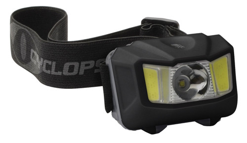 Cyclops CYCHL250 Hero Headlamp 250 Lumens White and Green Cree LED Black with Silent Touch Pad