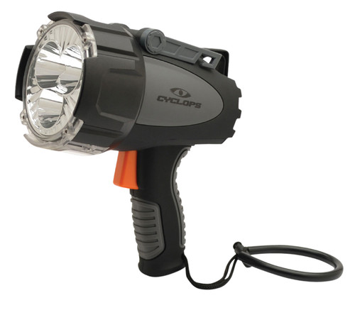 Cyclops CYCSPL6X Revo 6000 70W Cree LED Spotlight Black/Gray Rechargeable
