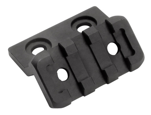 Magpul MAG604-BLK M-LOK Offset Light and Optic Mount Black Anodized Aluminum Ambidextrous
