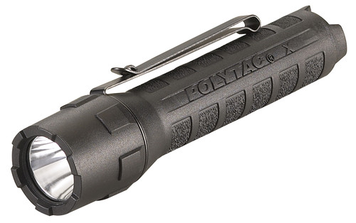 Streamlight 88600 PolyTac X Black 600 Lumens White LED Tactical Flashlight