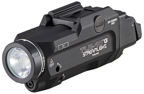 Streamlight 69473 TLR-10 G Weapon Light with Green Laser Black Anodized 1000 Lumens White LED