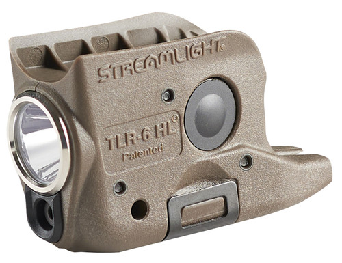 Streamlight 69351 TLR-6 HL G Gun Light Flat Dark Earth 300 Lumens White LED Green Laser Glock 42/43/43X/48