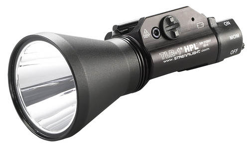 Streamlight 69216 TLR-1 HPL Weapon-Mounted Tactical Light Black Anodized 1000 Lumens White LED