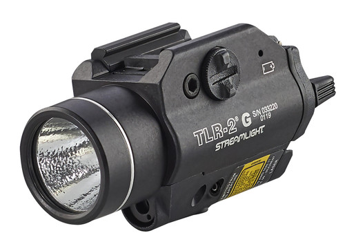 Streamlight 69250 TLR-2 G Gun Light Black Anodized 300 Lumens White LED with Green Laser