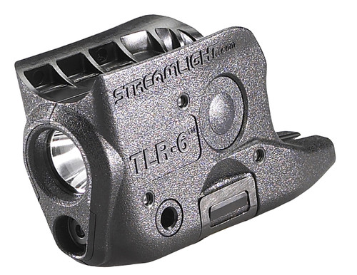Streamlight 69270 TLR-6 Trigger Guard Weapon Light Black 100 Lumens White LED/Red Laser Glock 42/43