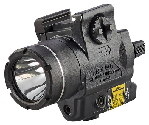 Streamlight 69245 TLR-4 G Weapon Light Black 160 Lumens White C4 LED/Green Laser