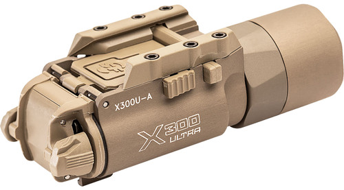 SureFire X300U-A-TN Ultra Tan WeaponLight 1000 Lumens White LED