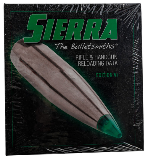 Sierra 0600 Reloading Manual Rifle Handgun Shotgun 6th Edition