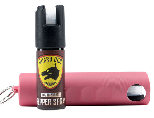 Guard Dog Harm & Hammer OC Pepper Spray 0.50 oz Pink with Steel-Point Glass Breaker