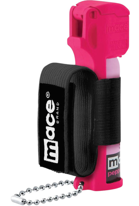 Mace Sport Pepper Spray OC 0.64 oz Pink 12 ft Range with Adjustable Strap