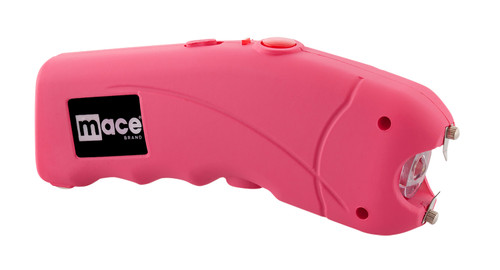 Mace Ergo LED Stun Gun Pink Rubber with Holder