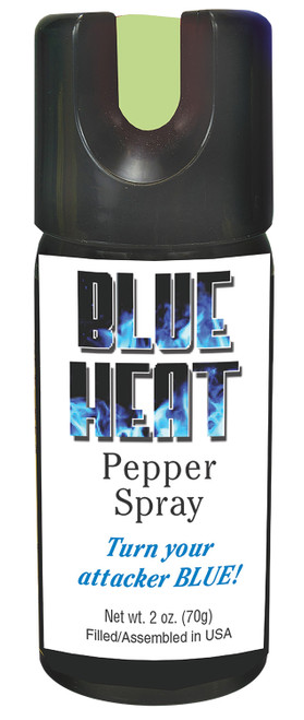PSP Blue Heat Pepper Spray 2 oz Range 8-12 Feet
