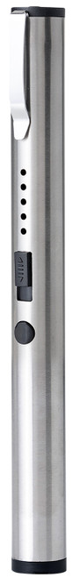 Guard Dog Enlight Mini Stun Gun Pen Silver with Belt Clip and USB Charger