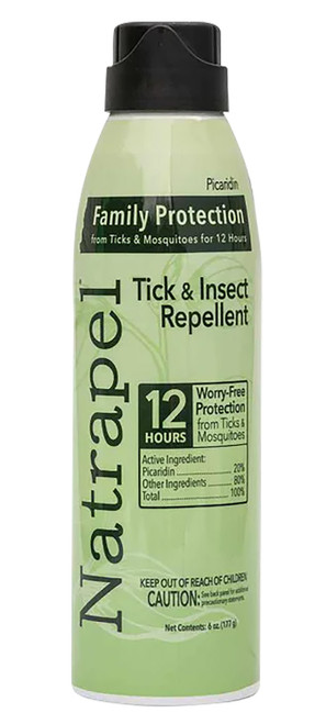 Natrapel 00066878 Picaridin Insect Repellent 6 oz Aerosol Spray Repels Ticks & Mosquitoes Up to 12 hrs