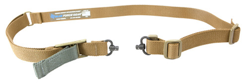 Blue Force Gear VCAS2TO1RED125AACB Vickers 221 Coyote Tan Cordura Unpadded One-Two Point AR Sling