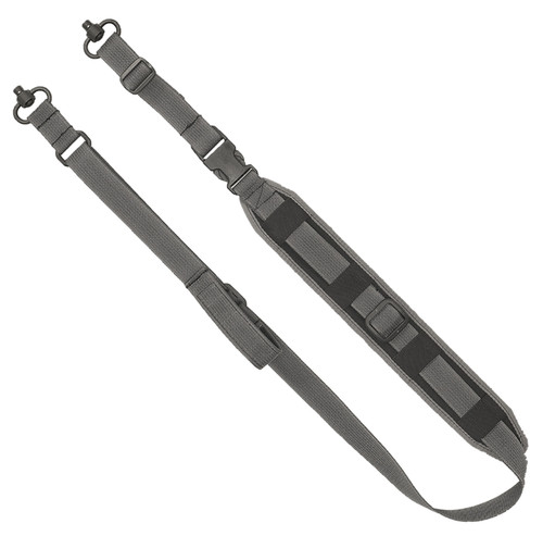 GrovTec GTSL128 QS 2-Point Sentinel Wolf Gray Adjustable Rifle/Shotgun Sling