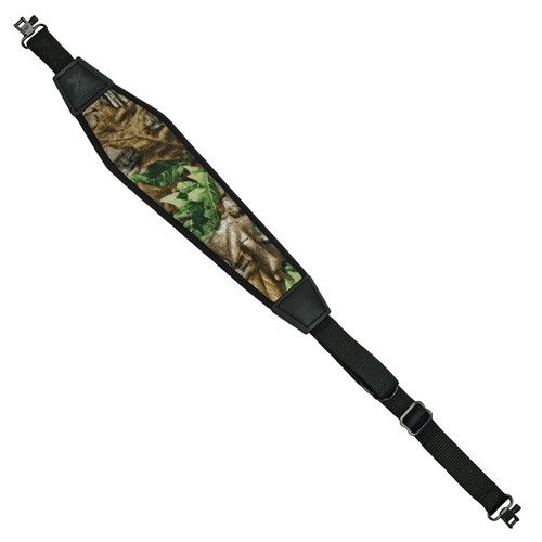 GrovTec GTSL66 GT Realtree Xtra Green Padded Nylon Adjustable Rifle/Shotgun Sling 48" OAL