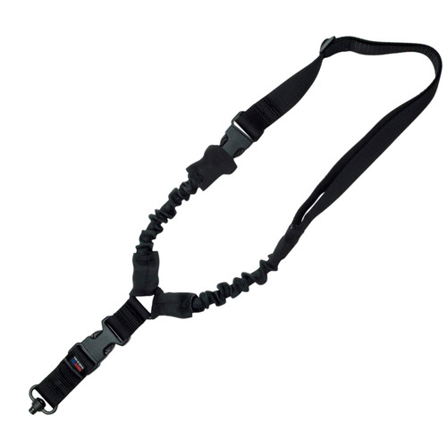GrovTec GTSL52 Single Point Black Elastic Bungee Adjustable Rifle/Shotgun Sling