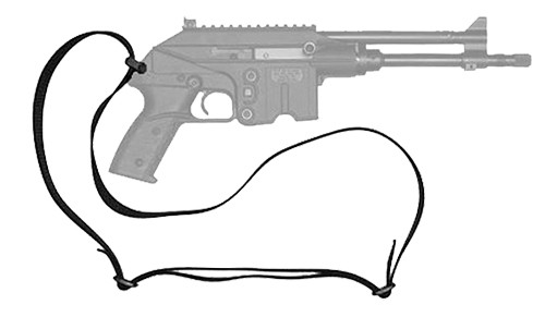 Kel-Tec PLRSU915 PLR Single Point Tactical Pistol Sling Black Nylon Adjustable