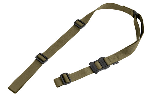 Magpul MAG513RGR MS1 Ranger Green Nylon Two-Point Rifle Sling 48"-60" OAL Adjustable
