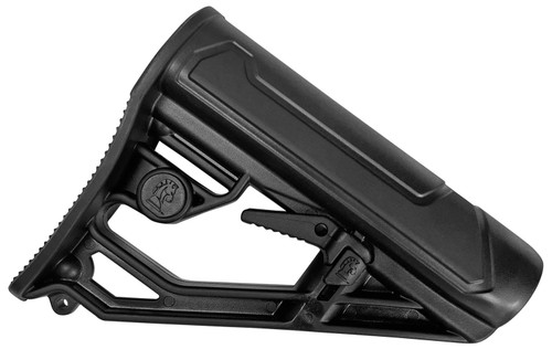 Adaptive Tactical AT02013 EX Performance Lite Adjustable M4 Style Stock Black Synthetic AR-Platform Mil-Spec