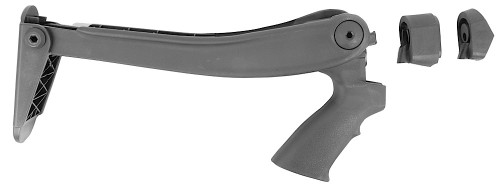 Advanced Technology MTF4900 Shotforce Marine Top Folding Shotgun Stock Black Synthetic for Mossberg 12/20 GA, Remington 870 12 GA, Winchester 12/20 GA