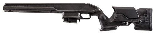 Archangel AA1500 Precision Stock Black Synthetic Fixed with Adjustable Cheek Riser for Weatherby Vanguard Howa 1500