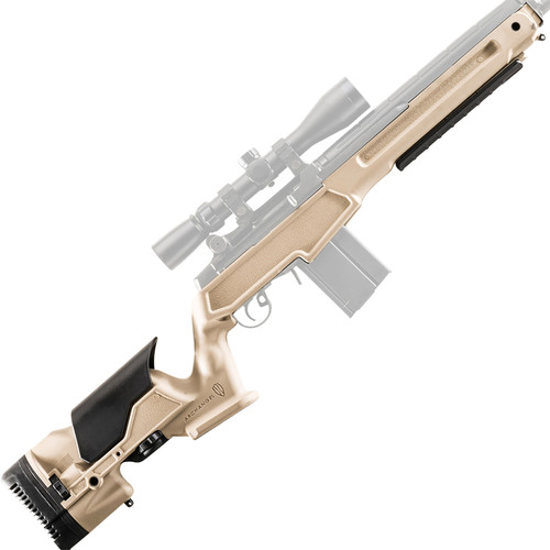 Archangel AAM1ADT Precision Stock Desert Tan Synthetic Fixed with Adjustable Cheek Riser for Springfield M1A M14