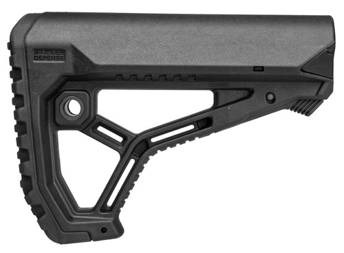 FAB Defense GL-Core Buttstock for AR-15/M4 Black Fiberglass Reinforced Polymer