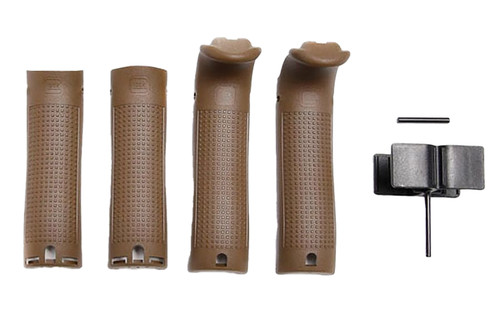 Glock 30867 Backstrap/Beavertail Set Compatible w/ Glock 17/22/34/35 Dark Earth Polymer