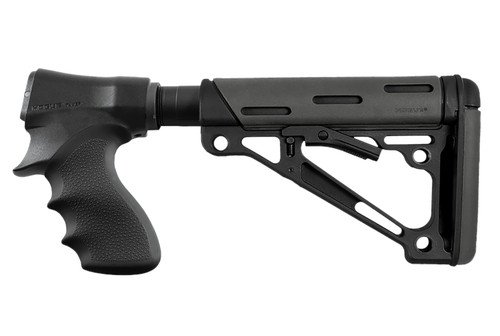 Hogue 08770 Folding Buttstock Adapter Black Polymer Ambidextrous for Remington 870