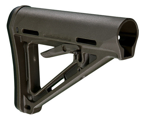 Magpul MAG400-ODG MOE Carbine Stock OD Green Synthetic for AR-15/M16/M4 Mil-Spec Tube