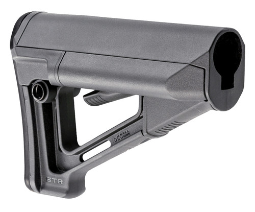 Magpul MAG470-GRY STR Carbine Stock Stealth Gray Synthetic for AR-15/M16/M4 Mil-Spec Tube