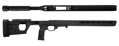 Magpul MAG997-BLK Pro 700 Fixed Stock Black Synthetic with Aluminum Bedding for Remington 700 Short Action