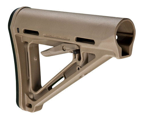 Magpul MAG400-FDE MOE Carbine Buttstock Flat Dark Earth Synthetic for AR-15 M16 M4 Mil-Spec Tube
