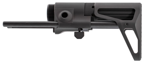Maxim Defense MXM47502 CQB Gen 6 AR-15 Stock, 4-Position Collapsible, Black Aluminum, 5.30"-10" OAL
