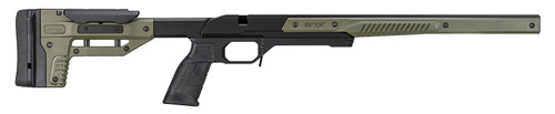 MDT Oryx Chassis OD Green/Black Aluminum with Adj. Cheekrest for Short Action Ruger American