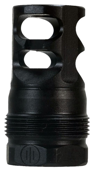 PWS 3FRC12A-1F FRC Flat 2-Port Compensator .223 1/2x28 Black