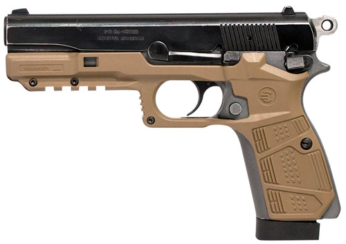 Recover Tactical HPC-02 Tan Polymer Picatinny Grip and Rail System for Browning Hi-Power