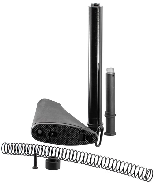 TacFire A2 Fixed Stock Kit for AR-10/AR-308 Polymer Black