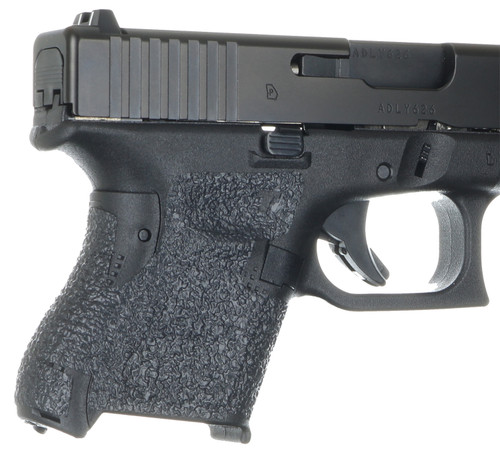 Talon Grips EV03R Adhesive Rubber Grip for Subcompact Glock Gen 5, Black Textured