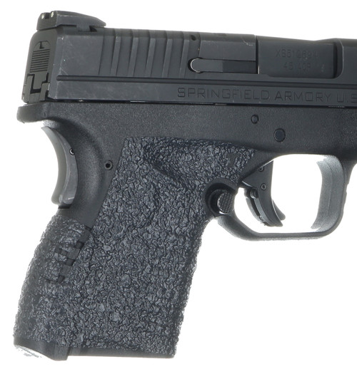 Talon Grips EV09R Adhesive Rubber Grip for Springfield XD-S 9mm/45, Black Textured