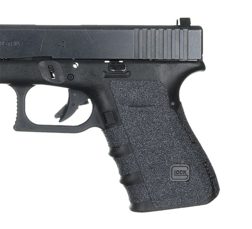 Talon Grips 110G Adhesive Granulate Grip for Glock 19/23/25/32/38 Gen4 No Backstrap, Black