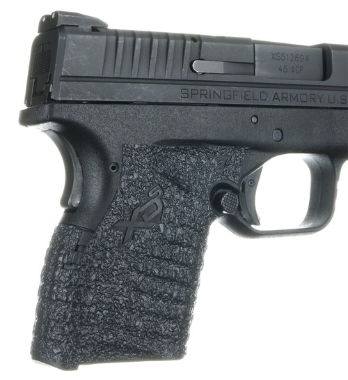 Talon Grips 207R Adhesive Rubber Grip for Springfield XD-S 9/40/45 Small Backstrap, Black