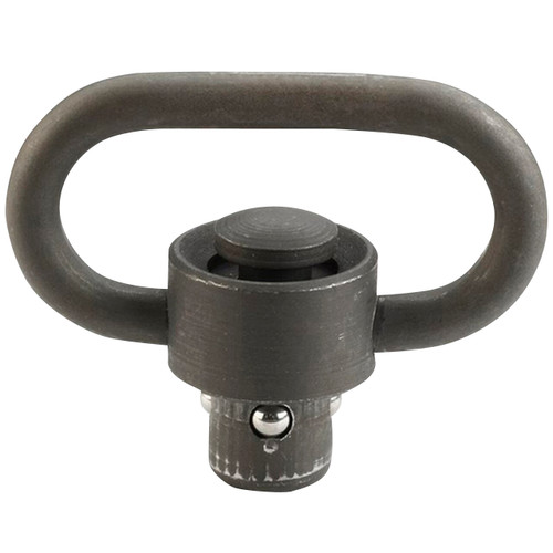 Blackhawk 71SS00BK Heavy Duty Push Button Quick Release Steel Swivel Black Phosphate