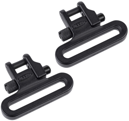 Allen 14510 Magnum Swivel Set 1" Black Steel Sling Swivels