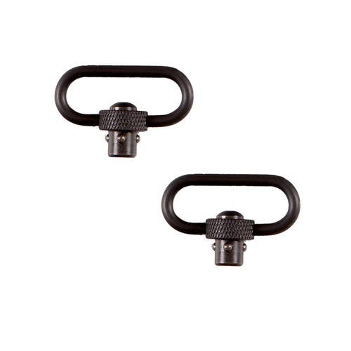 Allen 14516 Quick Detach 1.25" Push Button Sling Swivel Set Black Steel