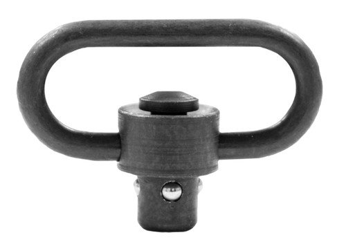 GrovTec GTSW107 Heavy Duty 1.5" Push Button Swivel Black Phosphate Steel