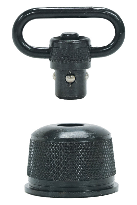 GrovTec GTSW296 Mag Cap Swivel Set 1" Push Button Black Oxide Rem 870 Express 12 Gauge