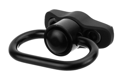 TacFire MAR124OD M-LOK QD Sling Mount with QD Sling Swivel Black Push Button